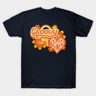 Groovy Teacher T-Shirt